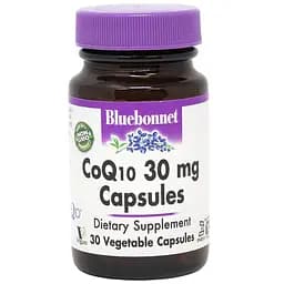Коензим Q10 Bluebonnet Nutrition CoQ10 30 мг 30 вегетаріанських капсул