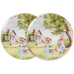 Набір тарілок Lefard Кролячі історії 20.5 см 2 шт. (924-839)