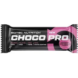 Батончик Scitec Nutrition Choco Pro Strawberry White Chocolate 50 г