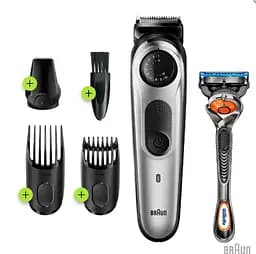 Триммер для бороди та волосся Braun BT 5260 + Станок для гоління gilette в подарок - мініатюра 2