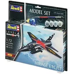Збірна модель Revell Винищувач Дассо Міраж F1 рівень 4 масштаб 1:72, 211 деталей (RVL-64971)