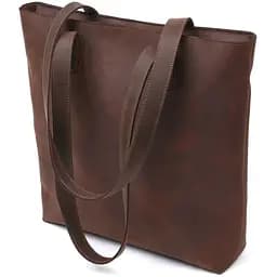 Кожаная женская сумка-шоппер Shvigel 36х33х8.5 см sum0020177