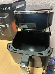 Аерофритюрниця безмасляна Crownberg CB-5547 5л електрична з сенсорним керуванням 1400 Вт - мініатюра 4