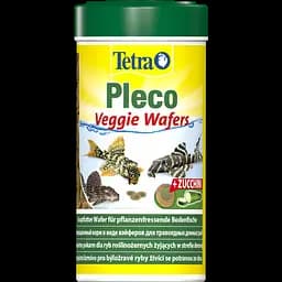 Корм Tetra Pleco Veggie Wafers для травоїдних донних рибок 110 г пластинки