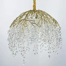 Світильник в стилі Серпента в золотистому корпусі | Арт. MD 6018-600 GD | Line F