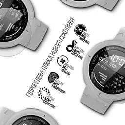 Гідрогелева плівка на годинники Amazfit Watch Verge ArmorStandart захисна плівка для смарт годинників прозора (ARM57918) - мініатюра 2