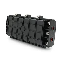 Муфта оптична Merlion ML-OP-F008-48C, герметична, 4 введення, до 2-х касет, до 24 зварок, матеріал PC - мініатюра 2