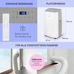 Мобільний кондиціонер Klarstein Grandbreeze Pro 14К (10035811) Б/в - мініатюра 6