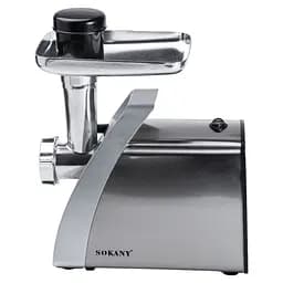 М'ясорубка електрична SOKANY SK-06001 з насадками, сталь Sokany SK-06001 - мініатюра 2