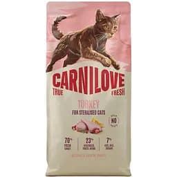 Сухий корм для стерилізованих котів Carnilove True Fresh Turkey Sterilised індичка 6 кг