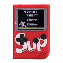 Ігрова консоль-приставка з додатковим джойстиком dendy SEGA 400 ігор 8 Bit SUP Game Червоний - мініатюра 2