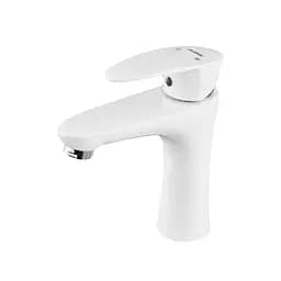 Смеситель для умывальника Plamix Cezar-001 SET white PM0661 Белый