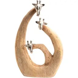 Статуетка Amadeus жирафи дерев'яна 34 см (159761)