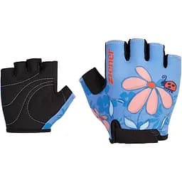 Велоперчатки детские Ziener Closi Junior XS Блакитний-Рожевий