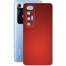 Захисна плівка StatusSKIN для Xiaomi Mi 10s 2021 Корпус Вініл червона, матова