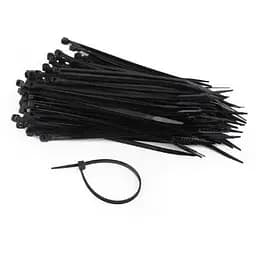 Стяжки для кабелю, 150 мм х 3.6 мм, 100 шт, чорні, Cablexpert (NYTFR-150x3.6)