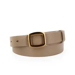 Ремень кожаный женский НС-2558 (110 см) бежевый