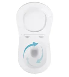 Набір Q-tap Nest 4 в 1 підвісний унітаз Swan Ultra Quiet 520x360x320 + комплект інсталяції QT16335180W48206 - мініатюра 5