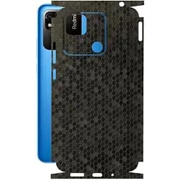 Захисна плівка StatusSKIN для Xiaomi Redmi 10A Корпус Вініл Соти чорні