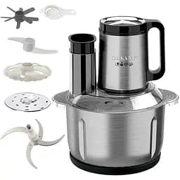 Многофункциональный блендер-измельчитель Sokany SK-06020, 6в1 чаша 5 л 1000 Вт сталь