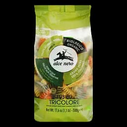 Макаронні вироби Alce Nero Фузіллі з томатом та шпинатом 500 г