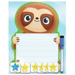 Магнитная доска Vladi Toys Ленивец, с маркером, украинский язык (VT3601-22)