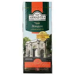 Чай черный Ahmad Tea Лондон байховый 50 г (25 шт. по 2 г) (879803)