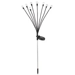 Вуличний світильник Yiwu ґрунтовий декоративний 8 LED із сонячною панеллю 2 штуки в наборі для саду кемпінгу світлодіодний HP-L-10