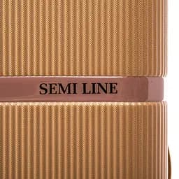 Валіза велика Semi Line 28 дюймів (L) ABS-Plastic Gold (T5667-4) - мініатюра 9
