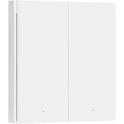 Розумний вимикач Aqara Smart Wall Switch H1 White (з нейтраллю, 2 клавіши) (WS-EUK04) Global EU [71972] - мініатюра 3