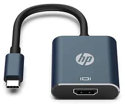 Перехідник USB 3.1 Type-C HDMI DHC-CT202 HP чорний - мініатюра 2