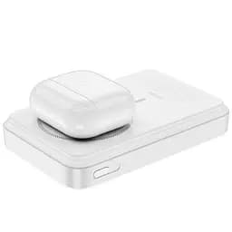 Портативний ЗП Power Bank Wiwu Wi-P061 22.5W+PD20W з БЗП+iWatch with cable 10000 mAh White - мініатюра 6