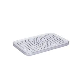 Верхний душ Qtap Hlavova 260x180 мм прямоугольный QTHLA107CRM45785 Chrome/White, Белый