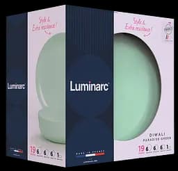 Сервіз Diwali Paradise Green 19 предметів Luminarc kuh0016220 - мініатюра 2