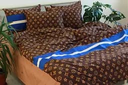 Комплект постільної білизни з компаньйоном TAG Tekstil S481 Полуторний