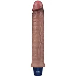 Реалистичный вибратор Lovetoy Real Softee 24.5 см коричневый