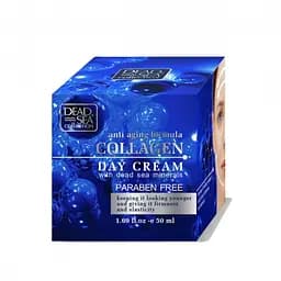 Дневной крем против старения Dead Sea Collection с коллагеном и минералами Мертвого моря, 50 мл