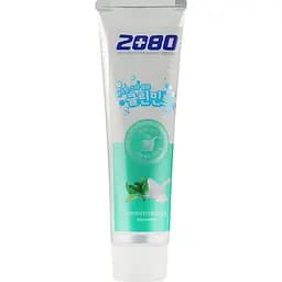 Зубна паста натуральна 2080 Aekyung Pure Baking Soda Mint Blast З харчовою содою та м'ятою 120 мл - мініатюра 2