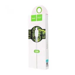 Кабель Hoco X20 Flash Micro charging cable ( L-3M ) White - мініатюра 2