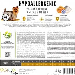 Сухий корм Brit Care Dog Hypoallergenic Dog Show Champion для виставкових собак, з лососем і оселедцем, 12 кг - мініатюра 7