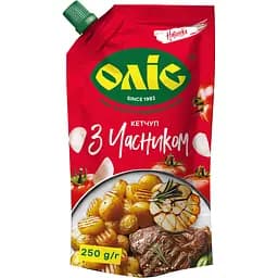Кетчуп Оліс З часником 250 г