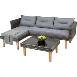 Комплект мебели для сада Di Volio Imola темно-серый