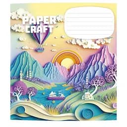 Тетрадь ученическая Paper craft 012-3354K-5 в клетку, 12 листов