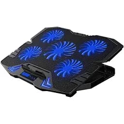 Охлаждающая подставка для ноутбука 15.6 дюймов Ice Coorel K-5 Led Blue 5xfans