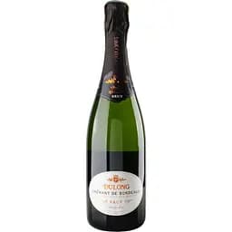 Вино ігристе Dulong Cremant De Bordeaux Brut біле брют AOP 11.5-12% 0.75 л