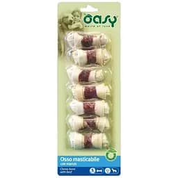 Лакомство для взрослых собак малых пород Oasy Chewy Bone S говядина 7 шт. 85 г