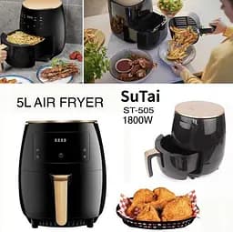 Аерофритюрниця безмасляна SuTai ST-505 6л 1800 Вт - мініатюра 6