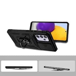 Панель BeCover Military для Samsung Galaxy M13 SM-M135 Black (708207) - мініатюра 2