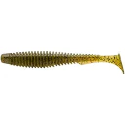 Силикон FishUP U-Shad 3.5" #074 - Green Pumpkin Seed (8 шт/уп)