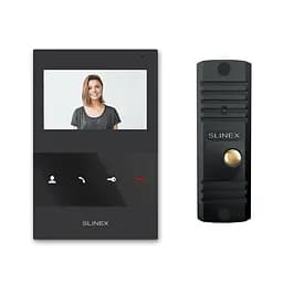 Комплект відеодомофона Slinex SQ-04M Black + ML-16HD Black (83-00065)